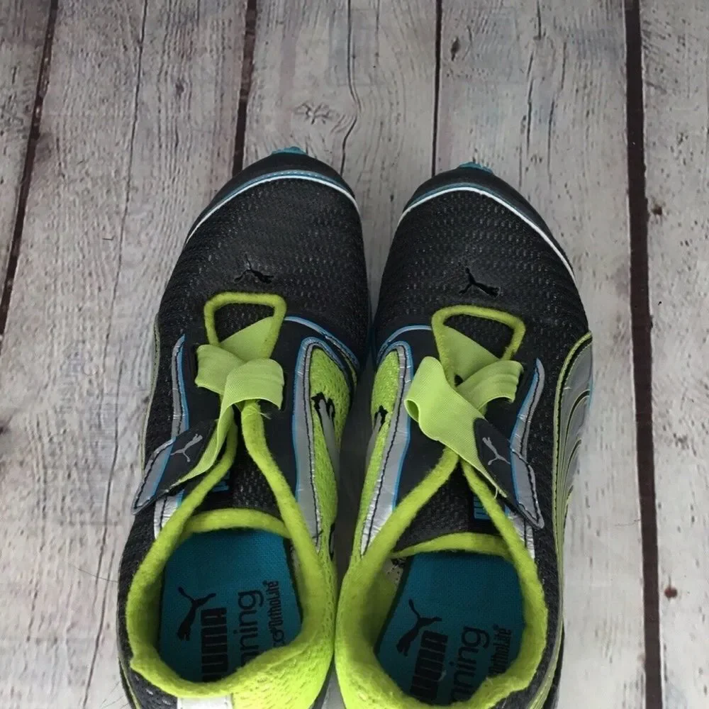 Puma Sport Lifestyle Women’s Green/White Running Athletic Shoes Size 7.5‎